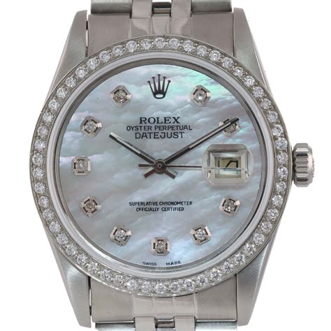 factory diamond set rolex|rolex diamond bezel for sale.